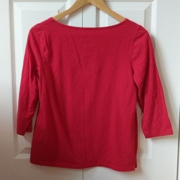Talbots Red Top - Picture 4 of 4